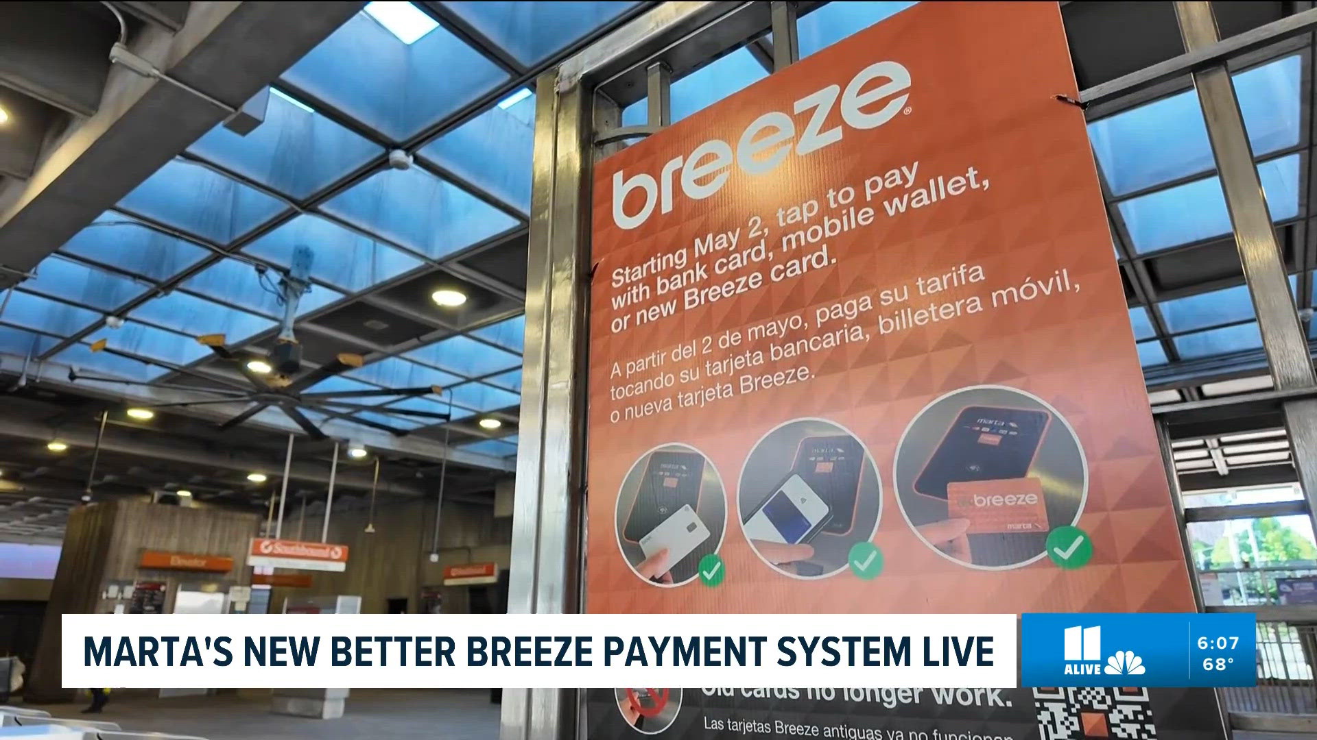 MARTA's new Better Breeze payment system now live | 11alive.com