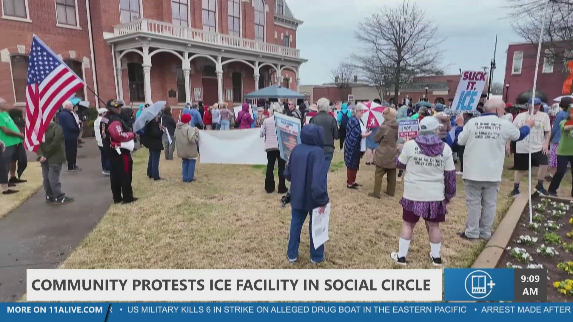 Opposition grows over proposed ICE detention center | 11alive.com
