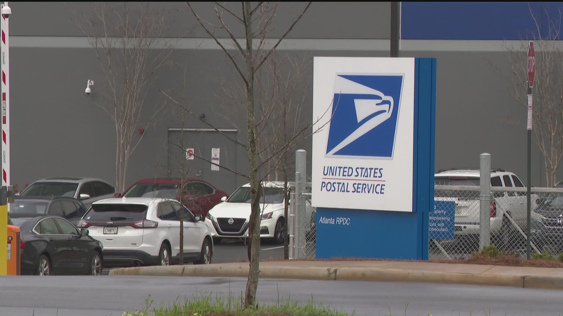 Postal Service said in a letter to the secretary of state its intensifying resources in the region.