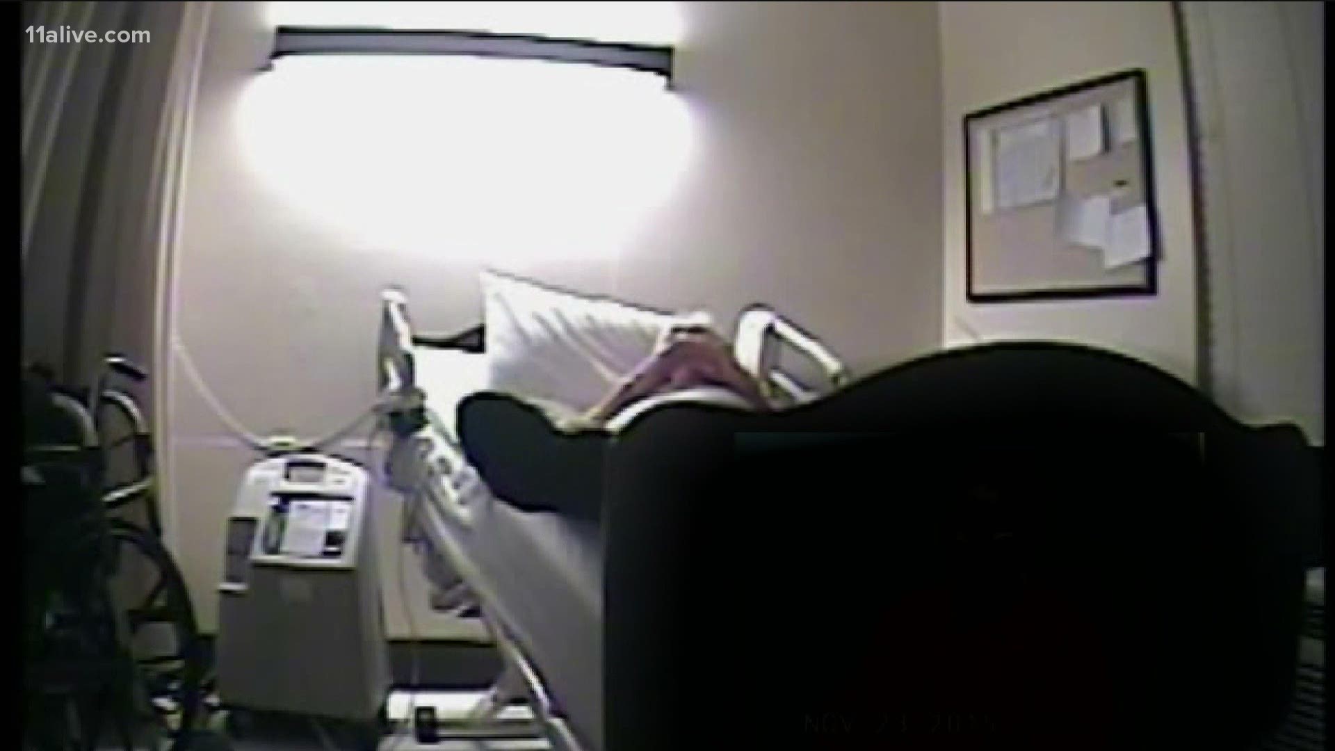The Georgia Supreme Court will decide if video showing a dying veteran pleading for help as nursing staff ignored him, can be used in trial.