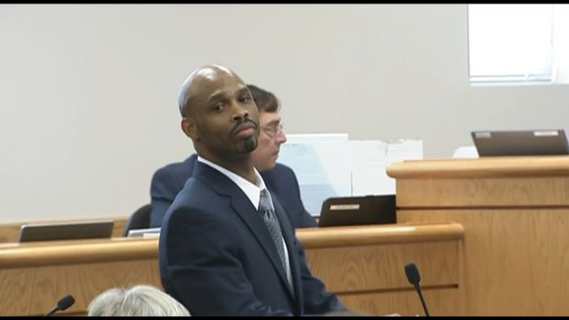 Jamie Hood makes opening statements in murder trial