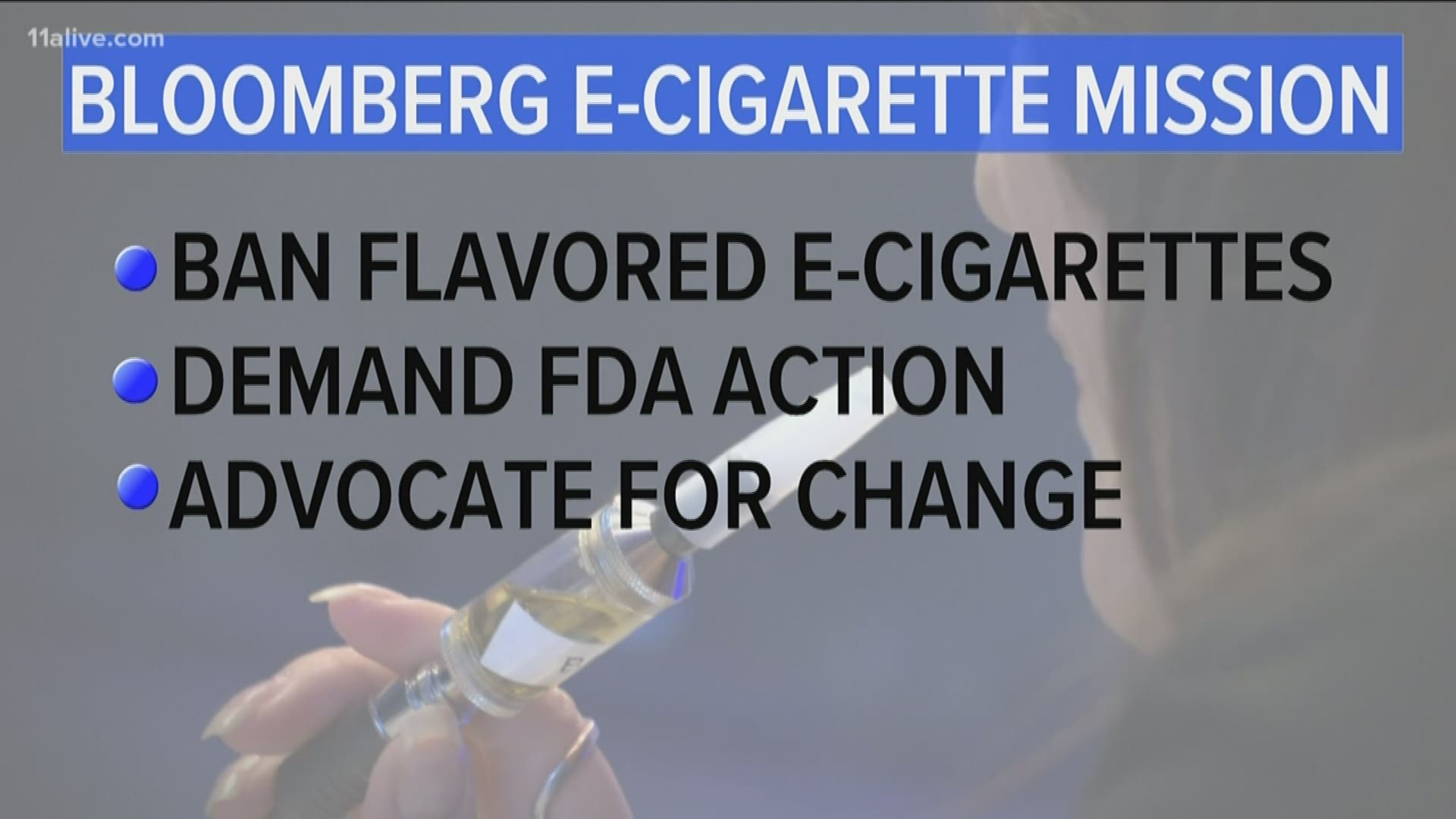 Bloomberg Philanthropies is partnering with the Campaign for Tobacco-Free Kids.