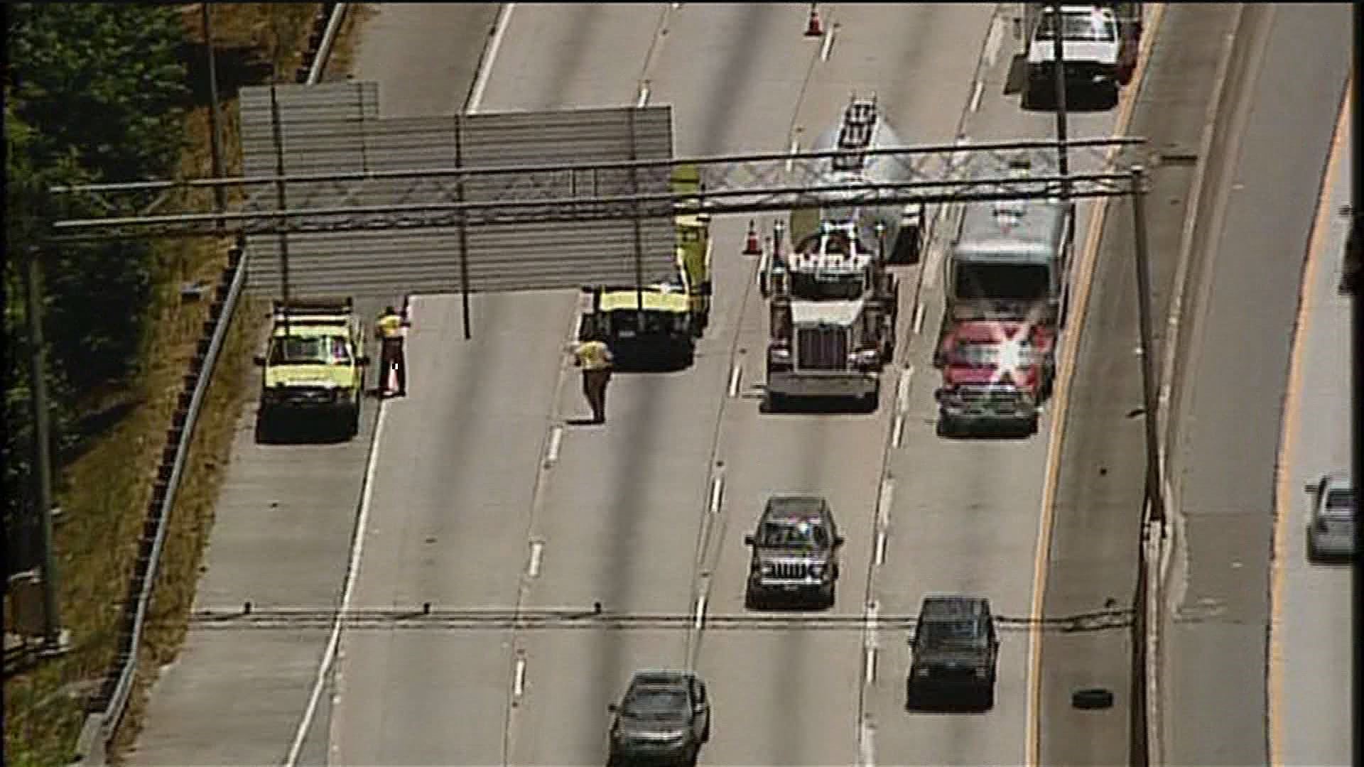 DeKalb Co. Police officer hurt on I-285 | 11alive.com
