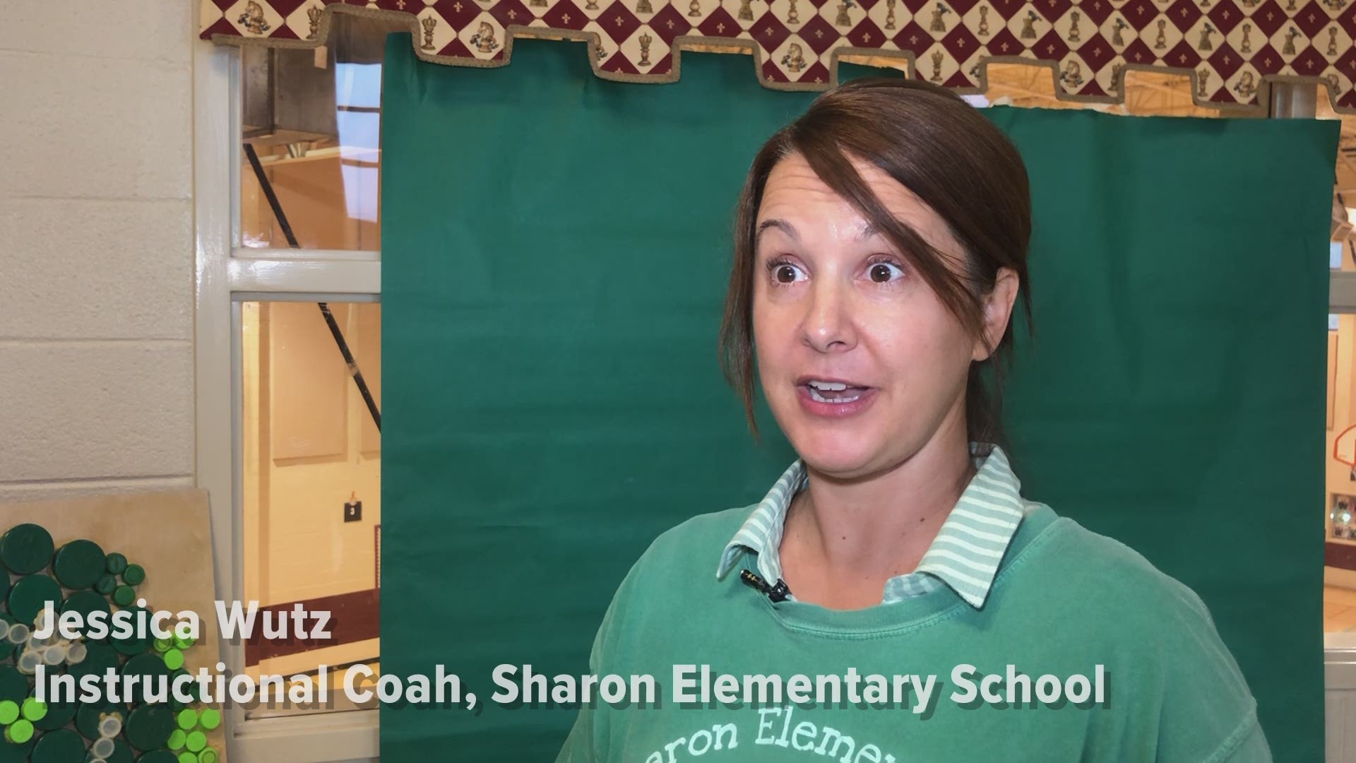 Video of Hallogreen at Sharon Elementary School.