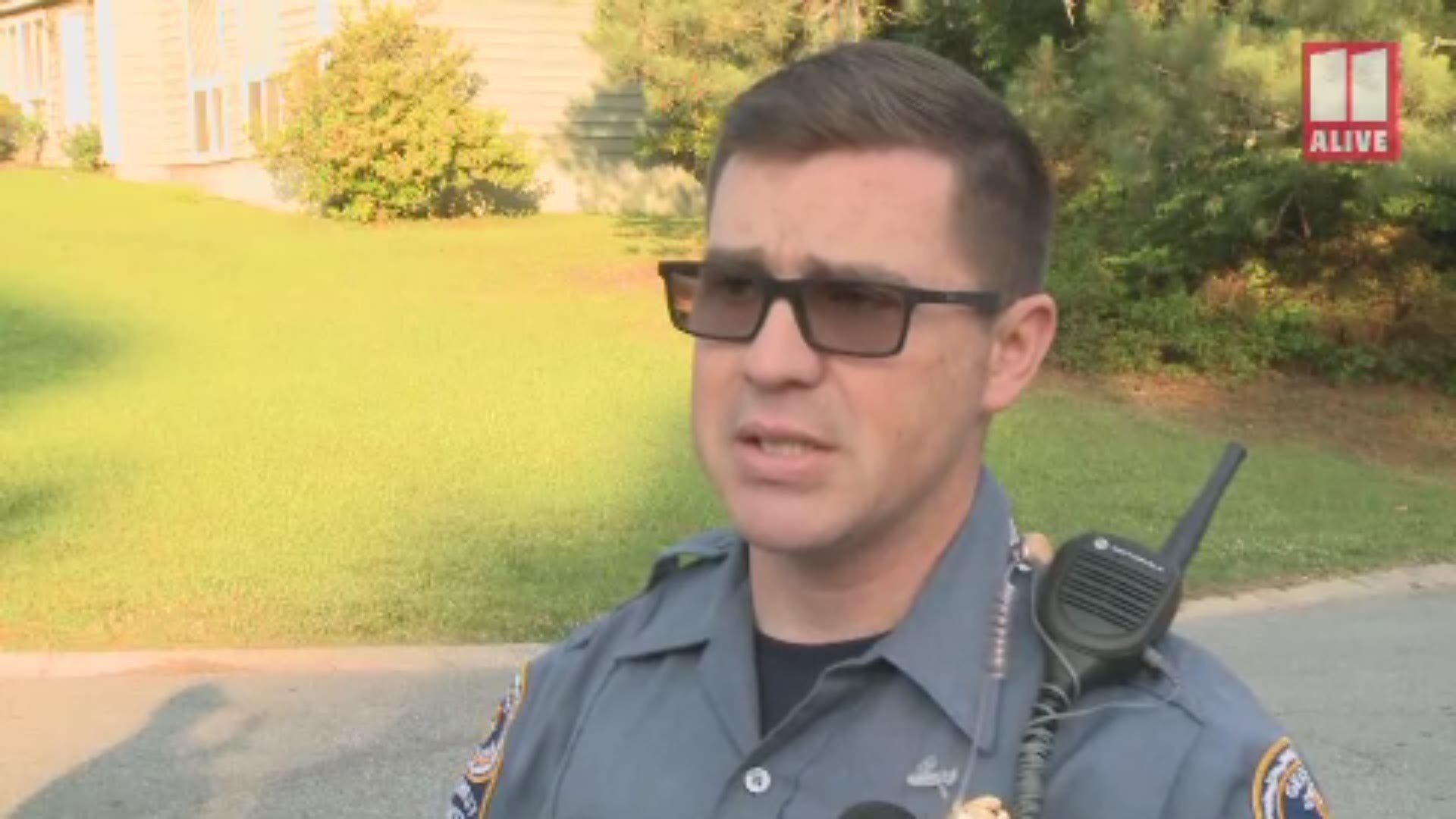 Corp. William Rundles with Gwinnett County Police said the man, who has not been identified, was found shot in the front yard of a home he was living in.