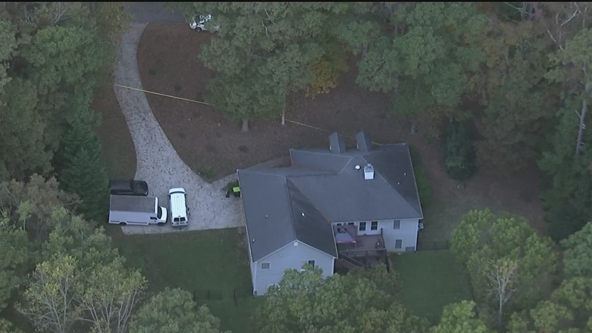After deputies obtained a search warrant to enter the home, they found the woman inside.