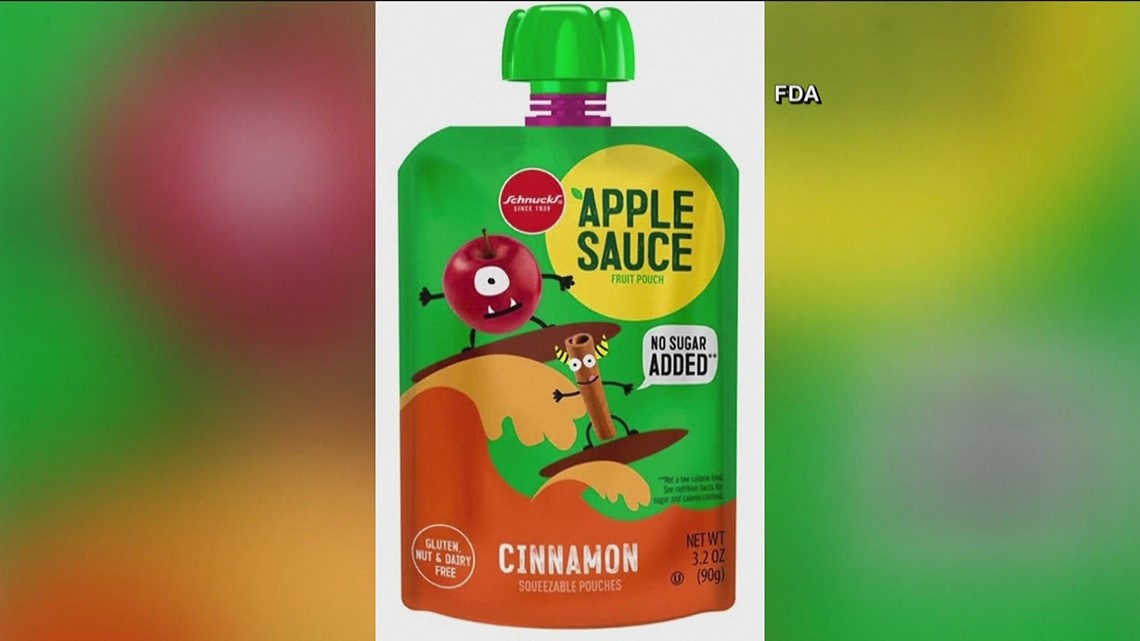 FDA announces update on leadtainted applesauce recall