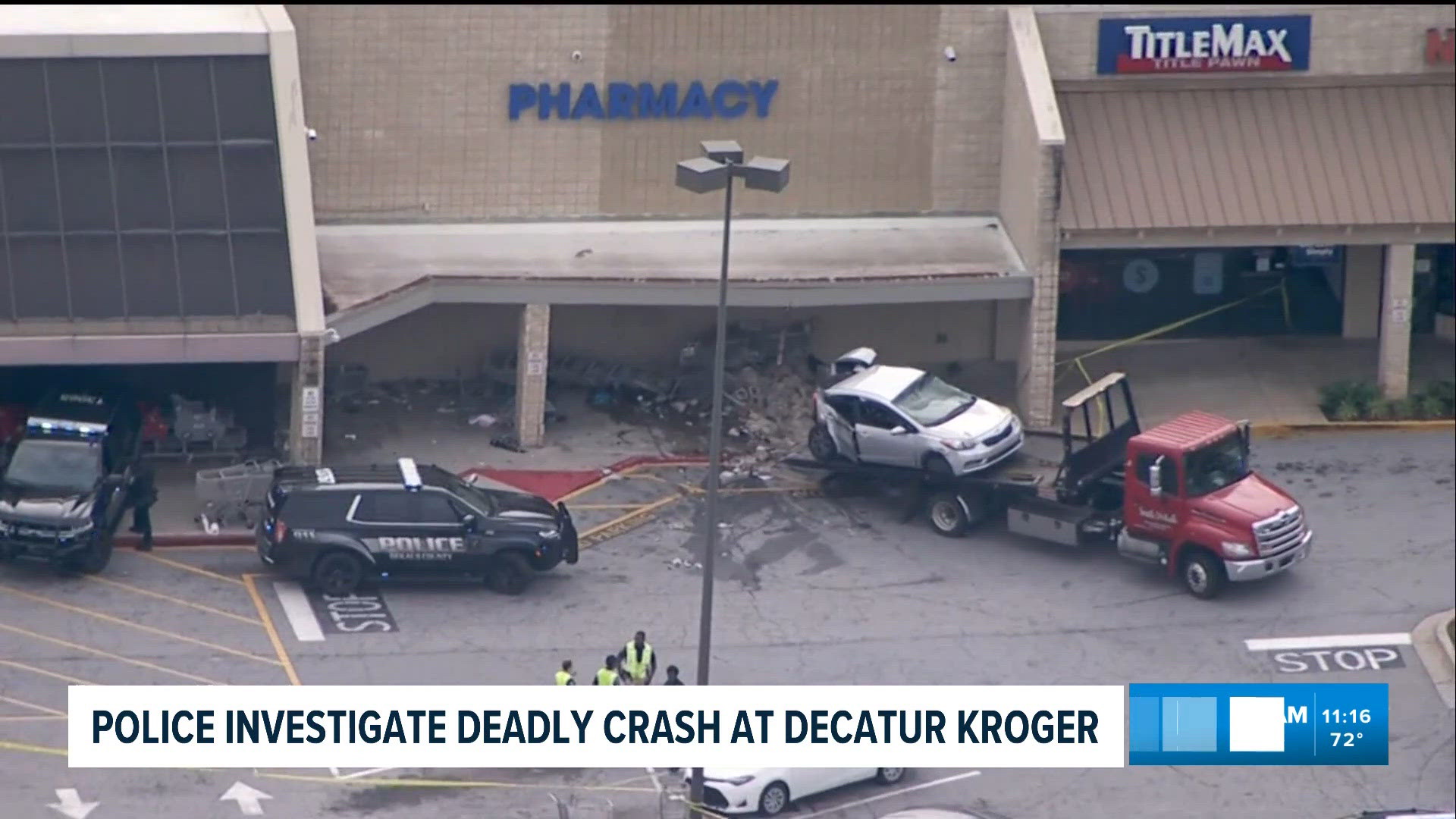 Woman sitting inside parked car at Kroger in Decatur killed after ...