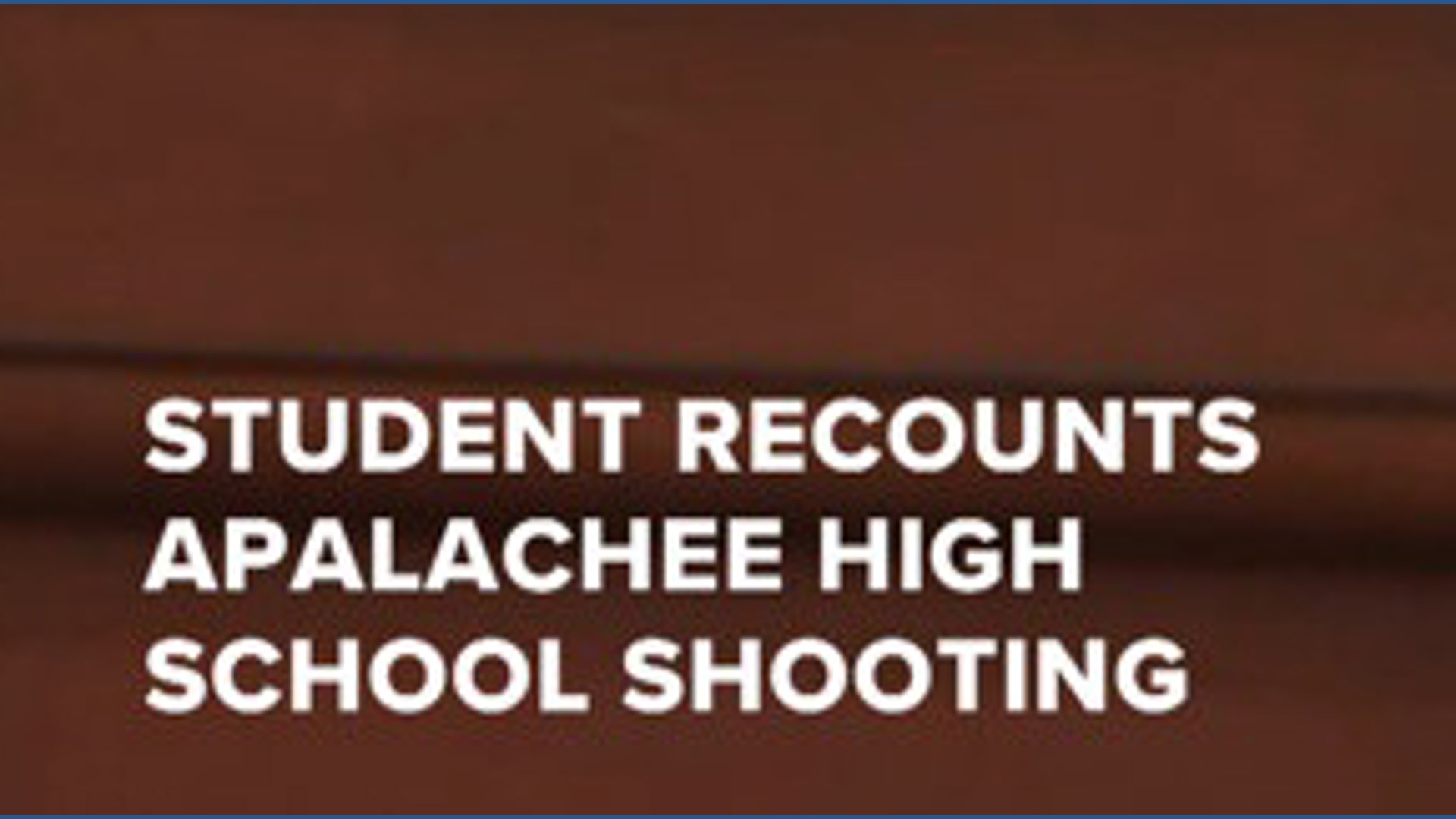 Student describes reaction to Apalachee High School shooting | 11alive.com