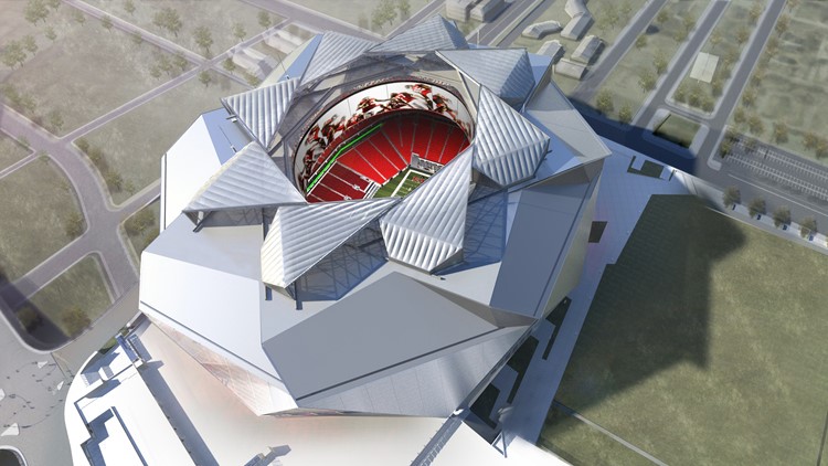 Falcons Close Financing on New $1.5 Billion Football Stadium