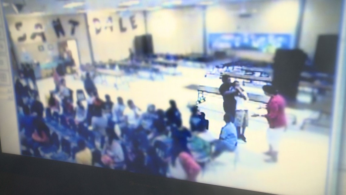 Video shows DeKalb teacher choking student