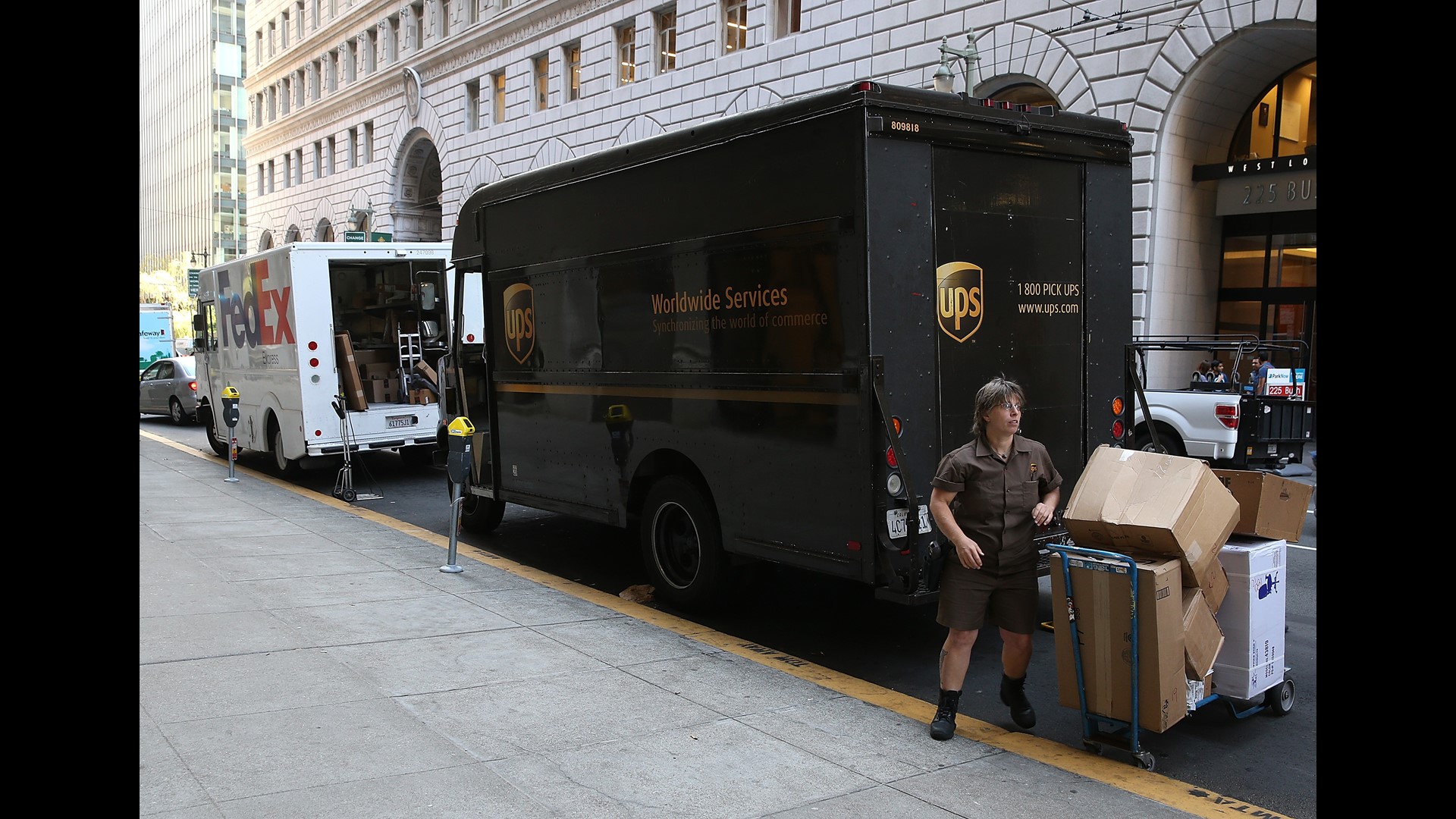 UPS warns of delivery delays in states with severe weather