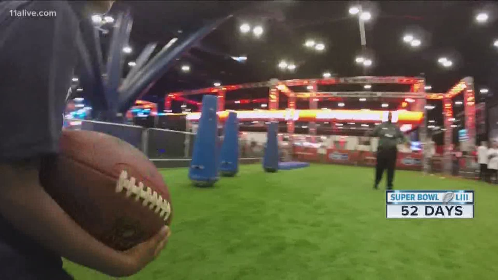 It's like a theme park ... but with NFL players.