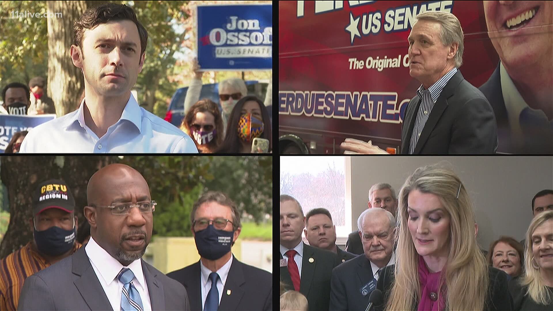 With just one month before the big day, both parties continue to hit the campaign trail hard.
