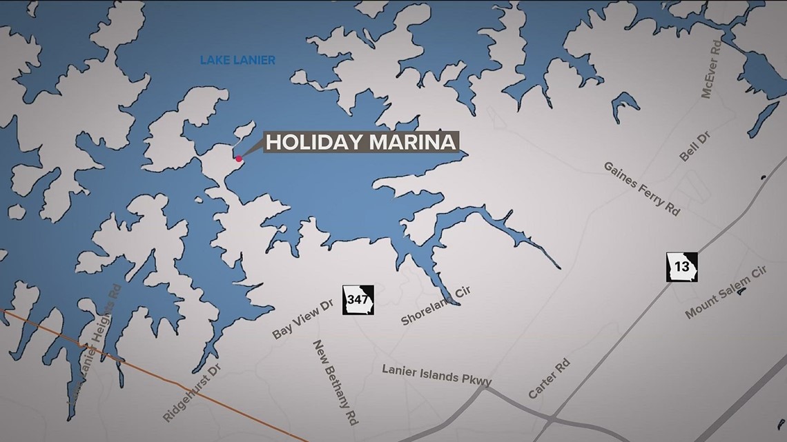 23yearold drowns after slipping from dock on Lake Lanier