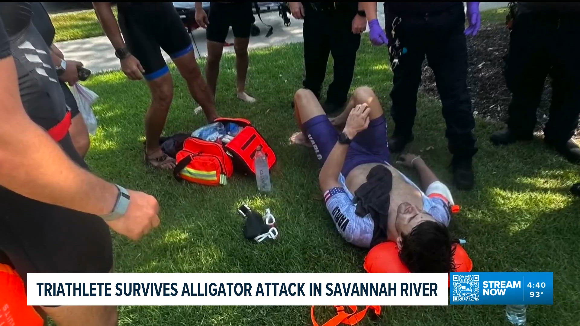 Desk Procedure Examples Triathlon coach recounts alligator attack | 11alive.com