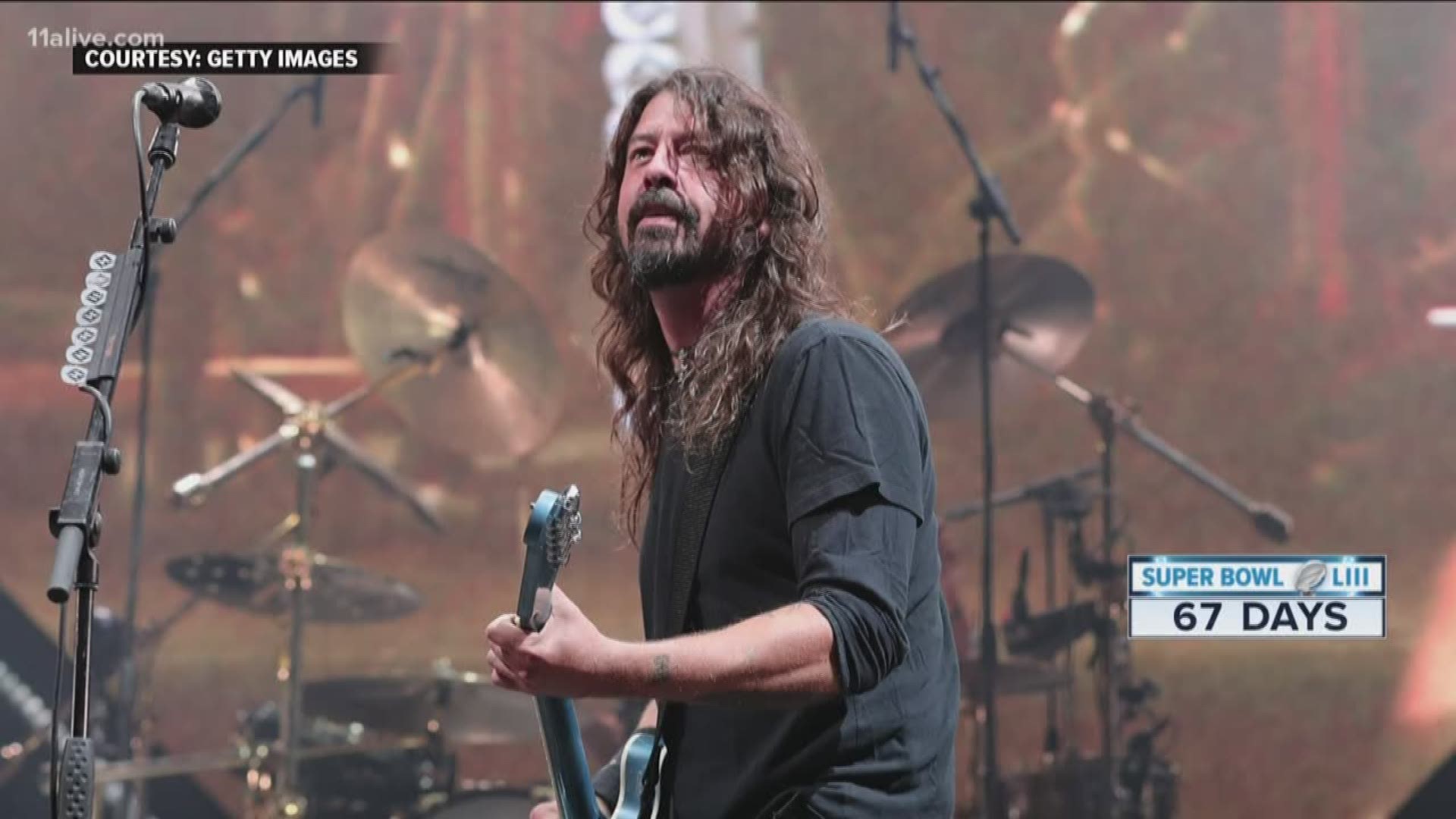 The Foo Fighters will perform at "Direct TV's Super Saturday Night" at Atlantic Station.