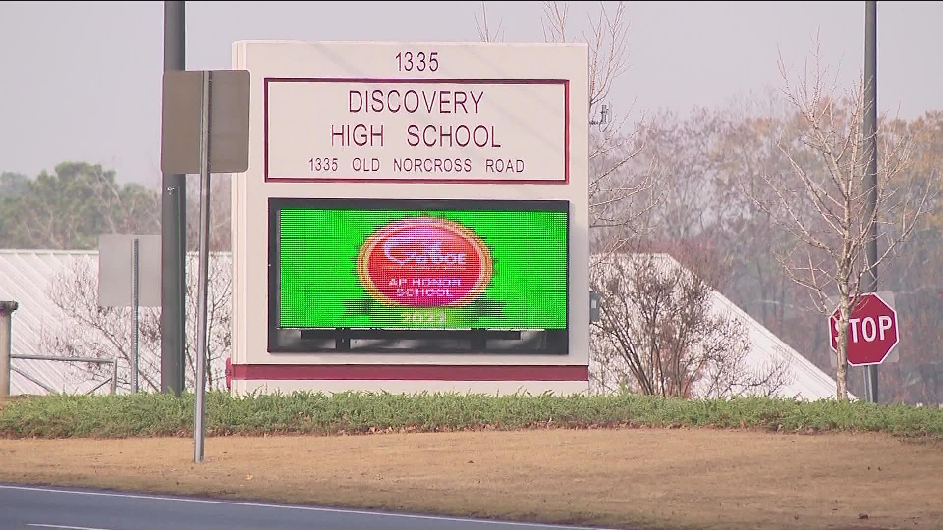 On Tuesday, a video went viral of the attack that happened during a class transition at Discovery High School in Lawrenceville.