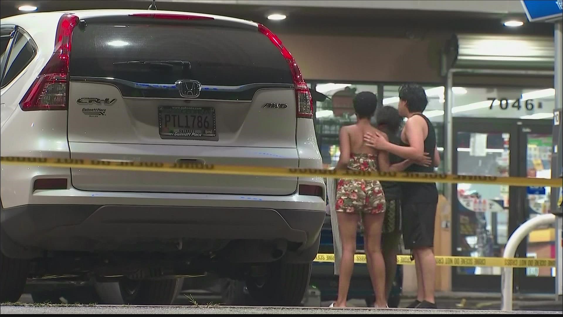 A teenager is dead in DeKalb County after an overnight shooting at a gas station.