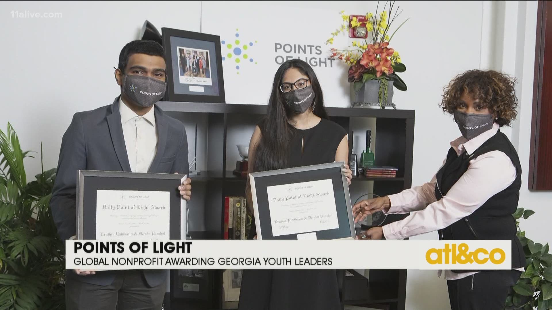 See how global nonprofit Points of Light is awarding Georgia's youth leaders.