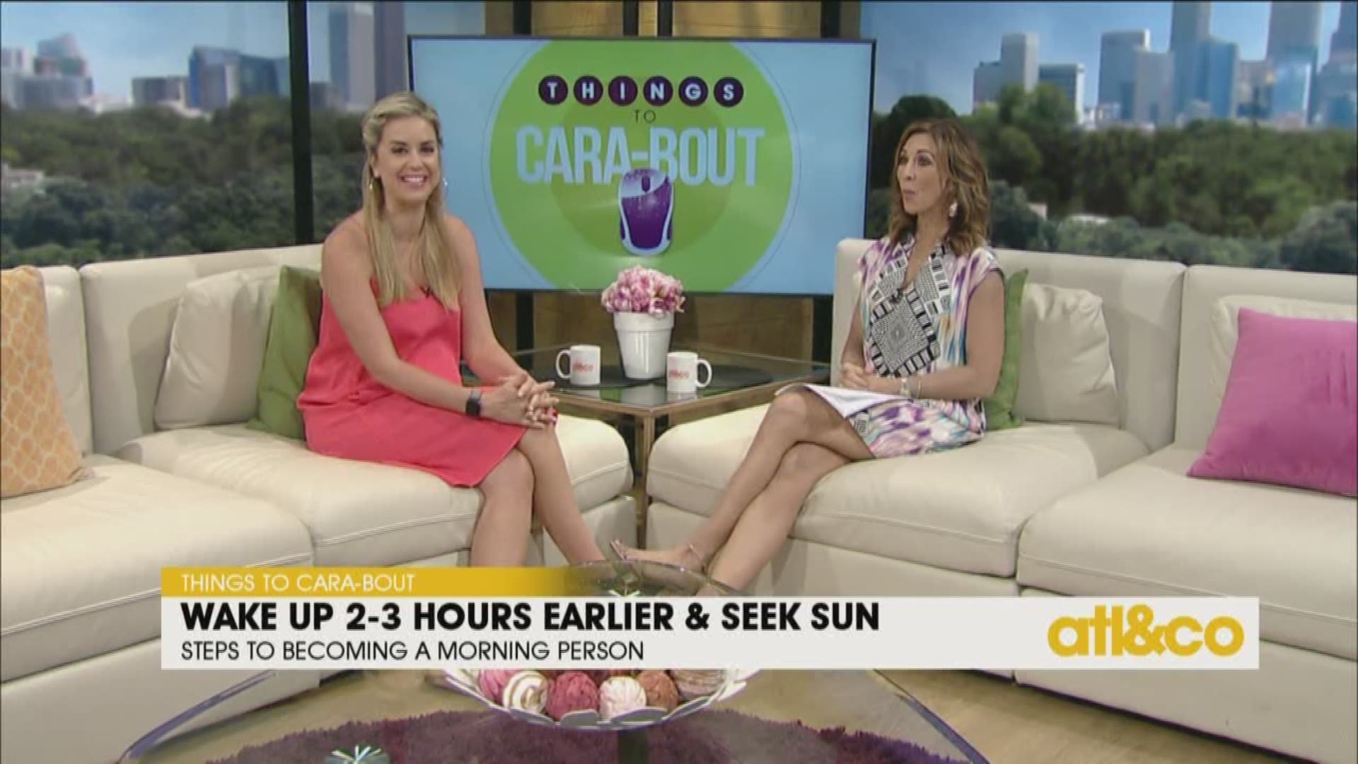 Cara Kneer shares how to become a morning person on 'Atlanta & Company'