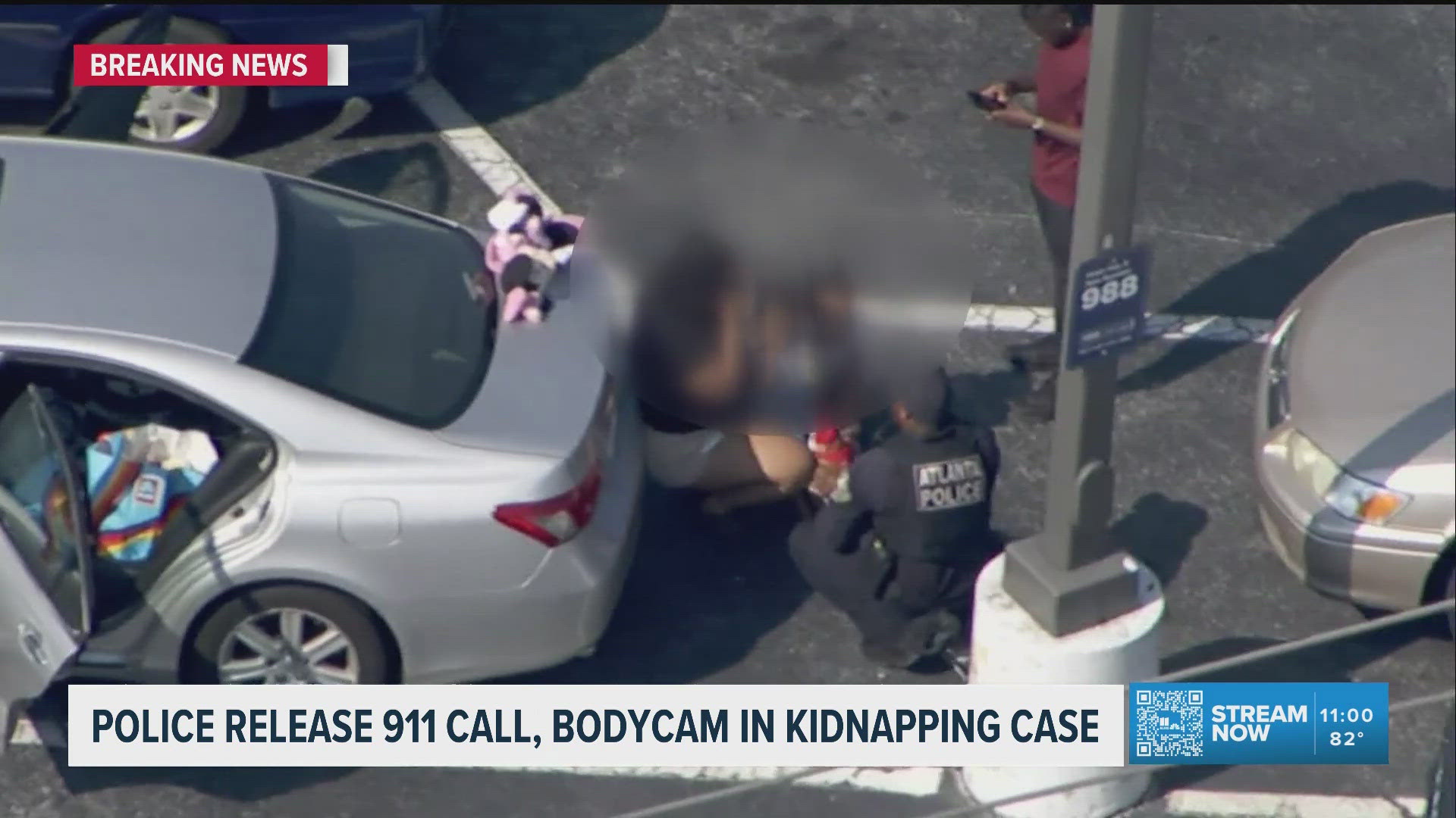 Police release 911 call, body camera arrest of kidnapping suspect