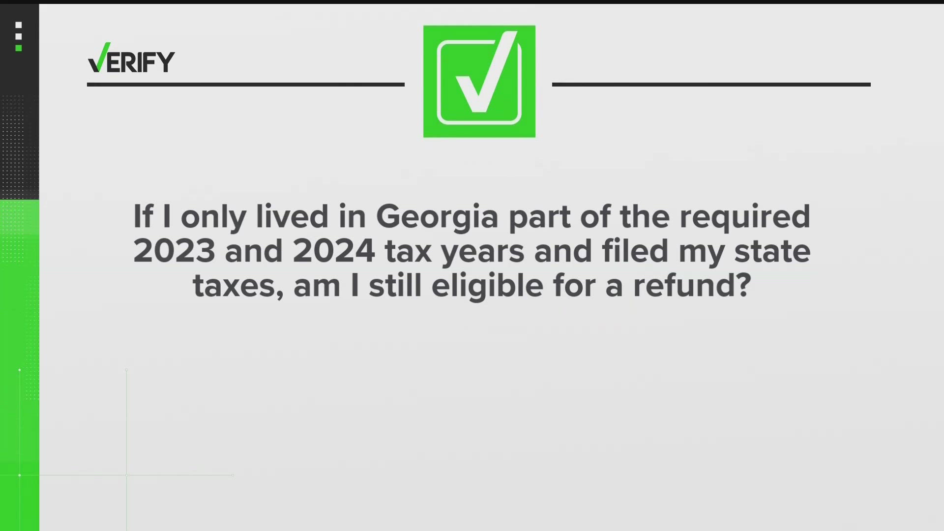 You may be eligible to get up to $500 back depending on your filing status.