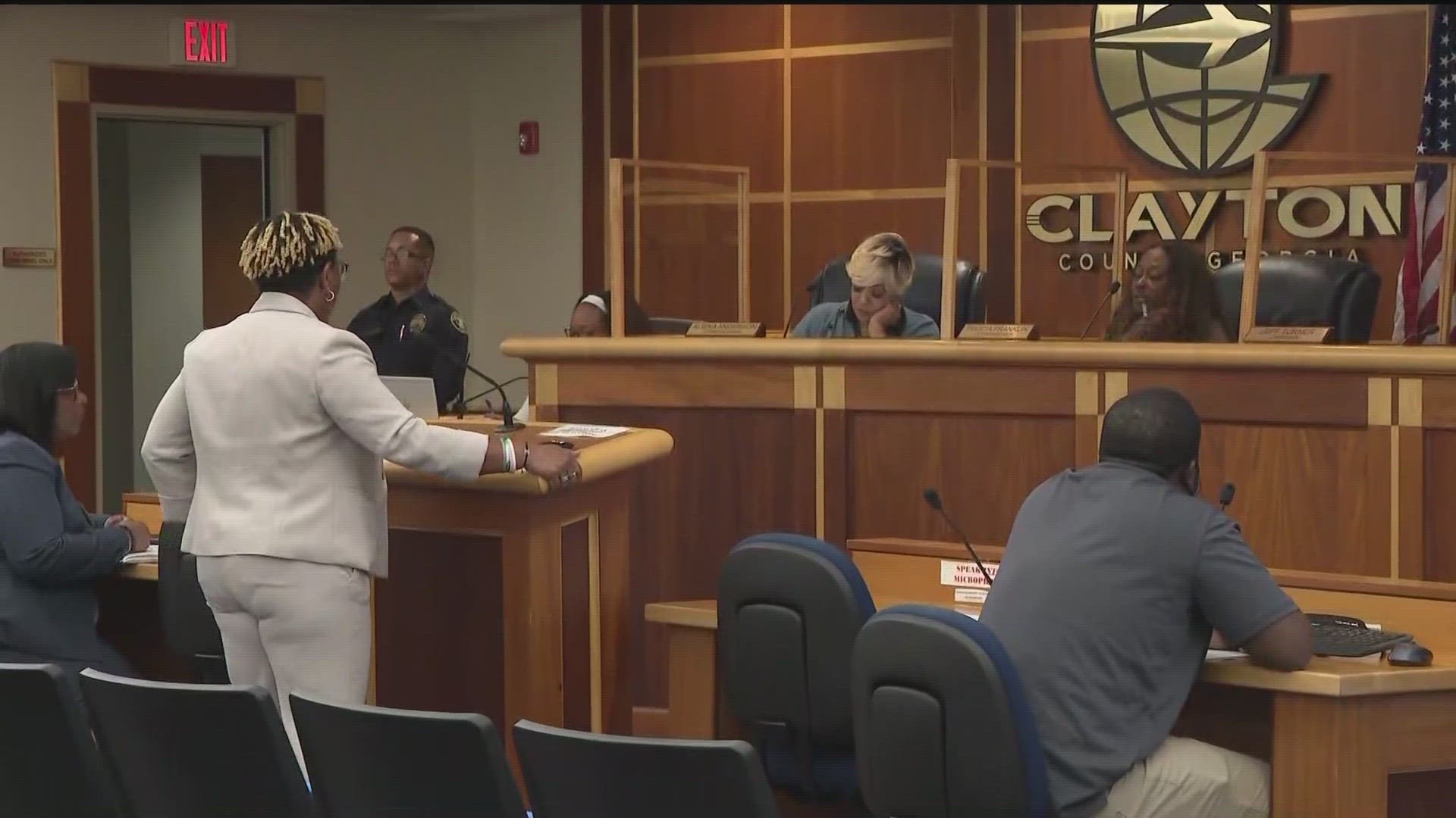 A public hearing wrapped up for Clayton County's projected $295 million operating budget. With the big price tag, comes the search to figure out how to pay for it.