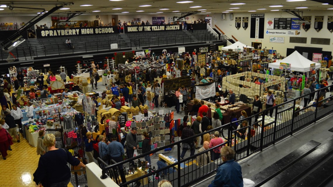 Craft show draws thousands for Cobb County high school