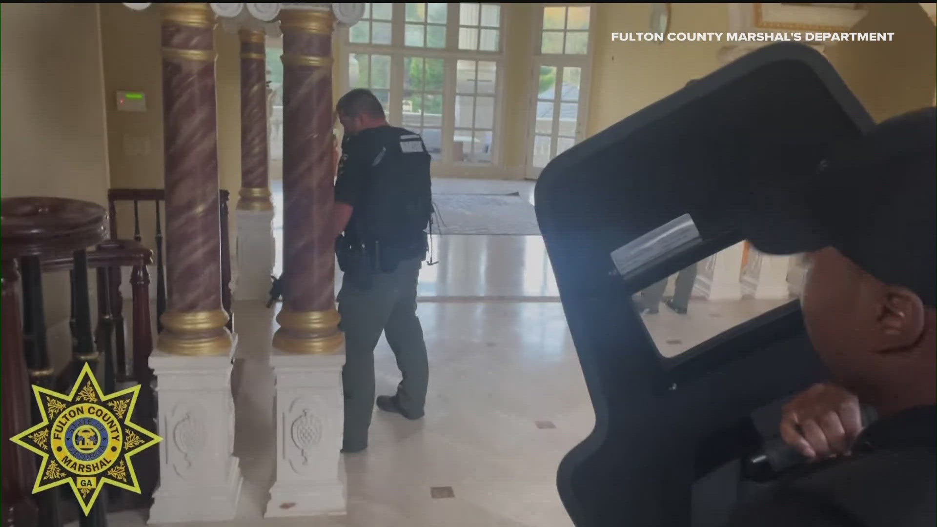 Crackdown on alleged squatters at an Atlanta mansion | 11alive.com