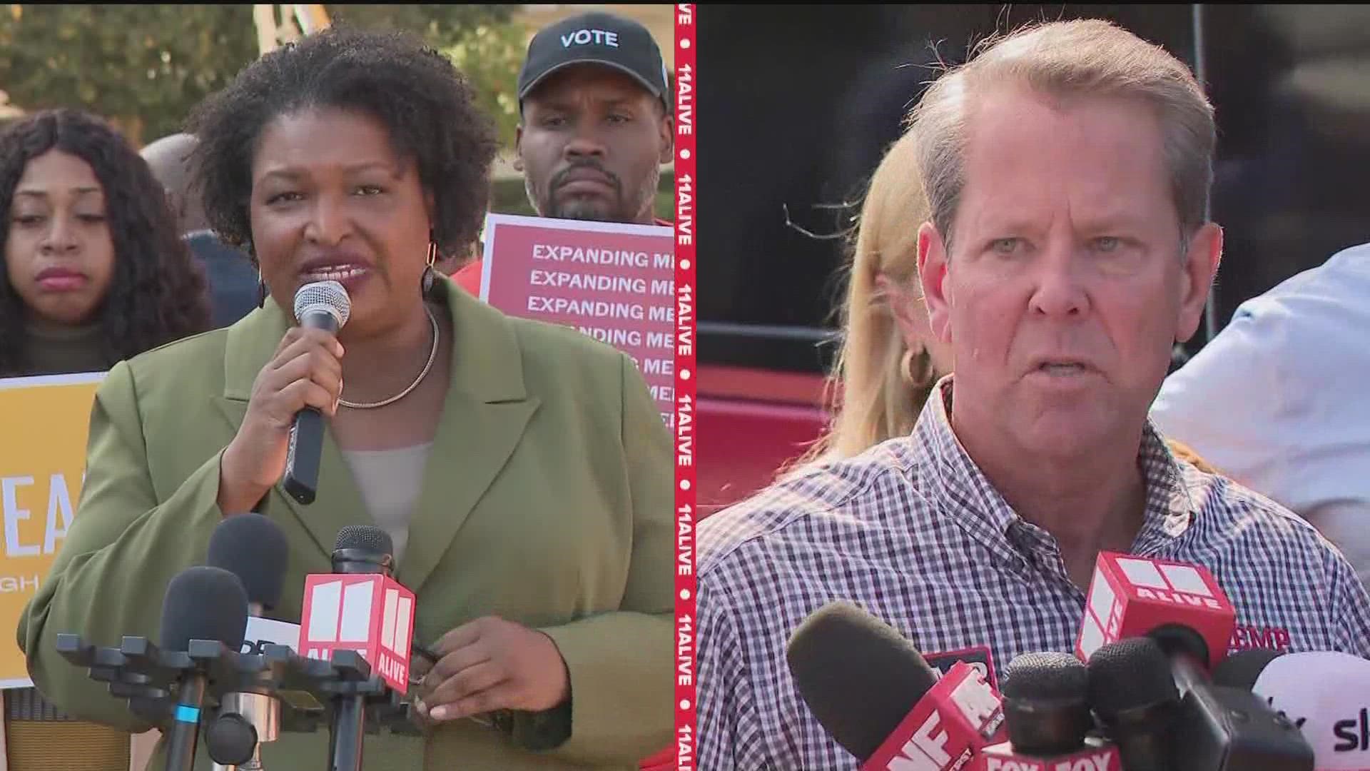 Here's how the Kemp-Abrams and Walker-Warnock races are breaking down beyond the numbers.