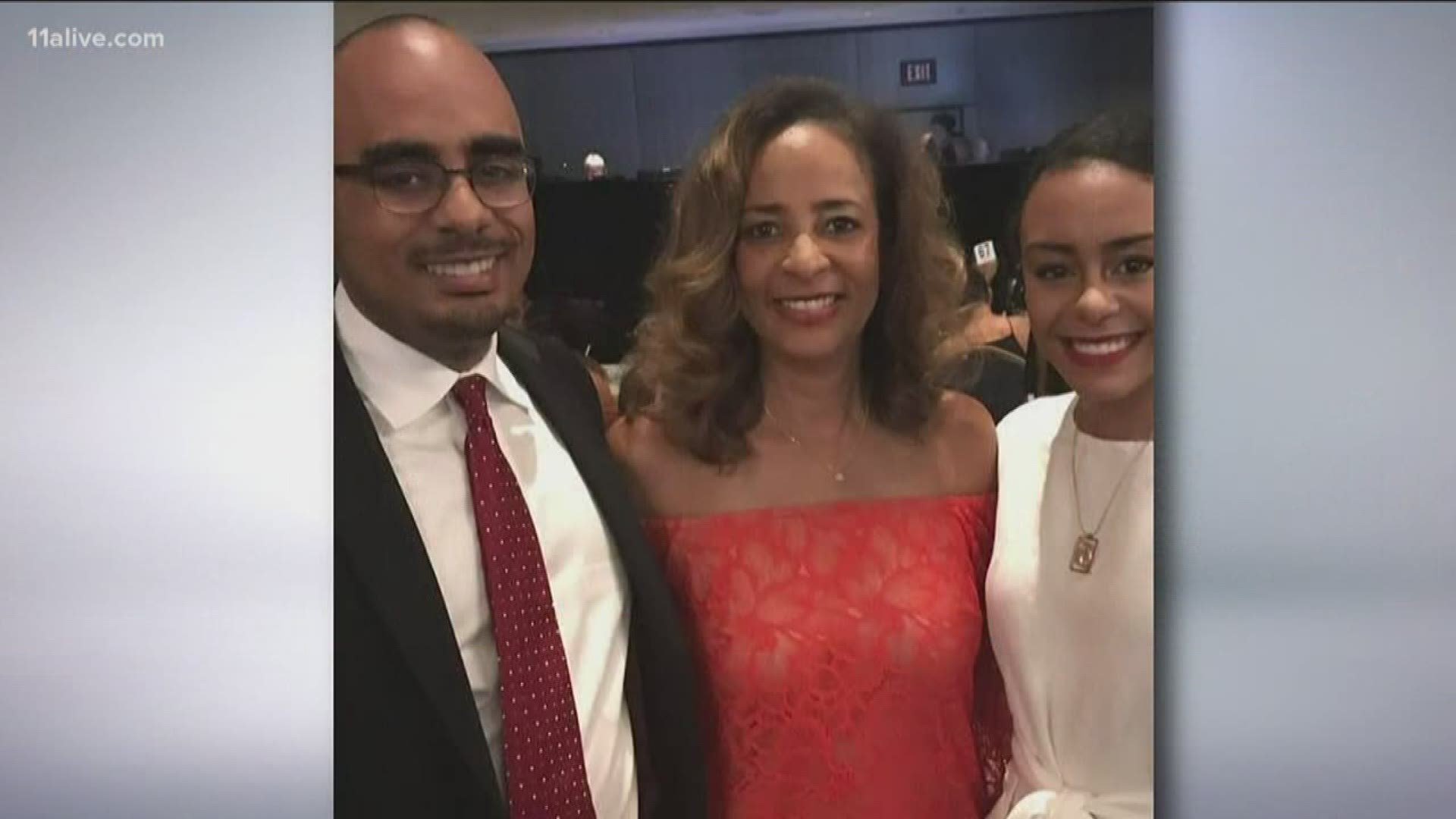 Cobb County Police say that last week Dr. Marsha Edwards shot and killed her adult children before turning the gun on herself. A funeral is being held Wednesday morning.