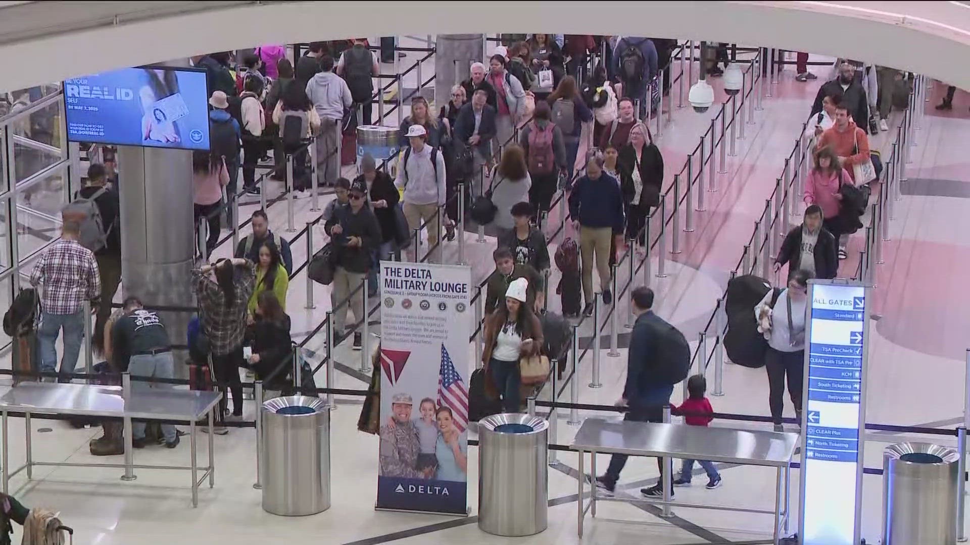 Here's how early airport officials say you should arrive for your flight.