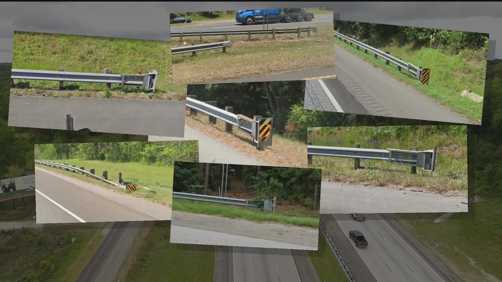 Guardrails across the state are being inspected right now after 11Alive uncovered potential hazards on the highways.