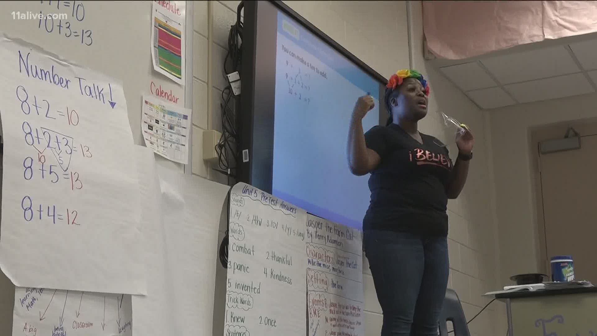 11Alive's Liza Lucas checks in on how the Atlanta Public Schools summer academy is going for families.