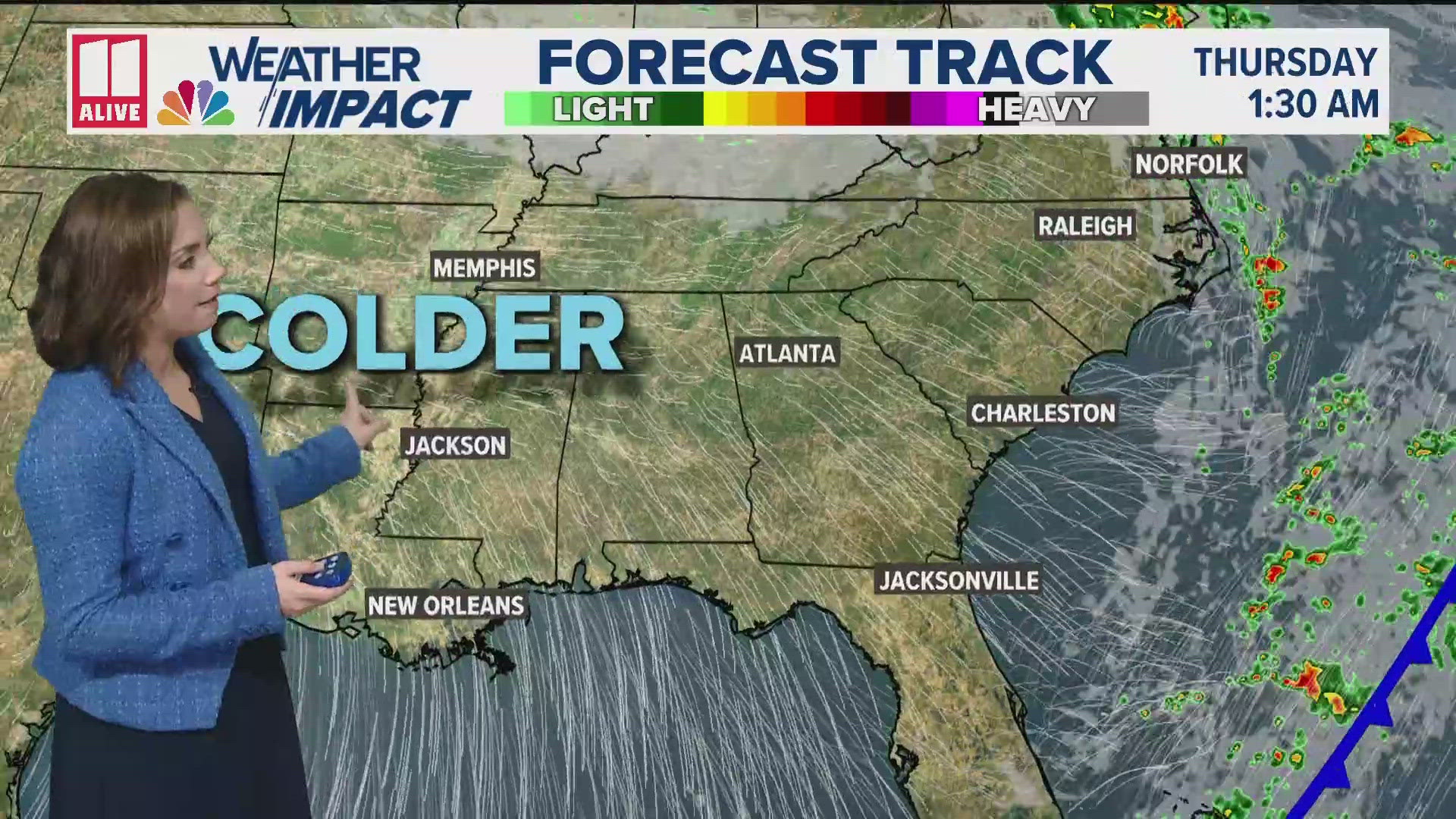 Rain will be ending by Wednesday. Cooler weather on the way.