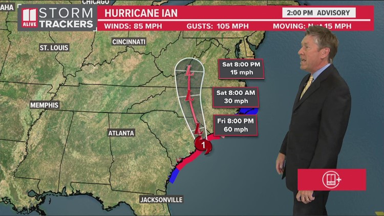 Gusty winds continue as Ian makes a 2nd landfall | Tracking the tropics
