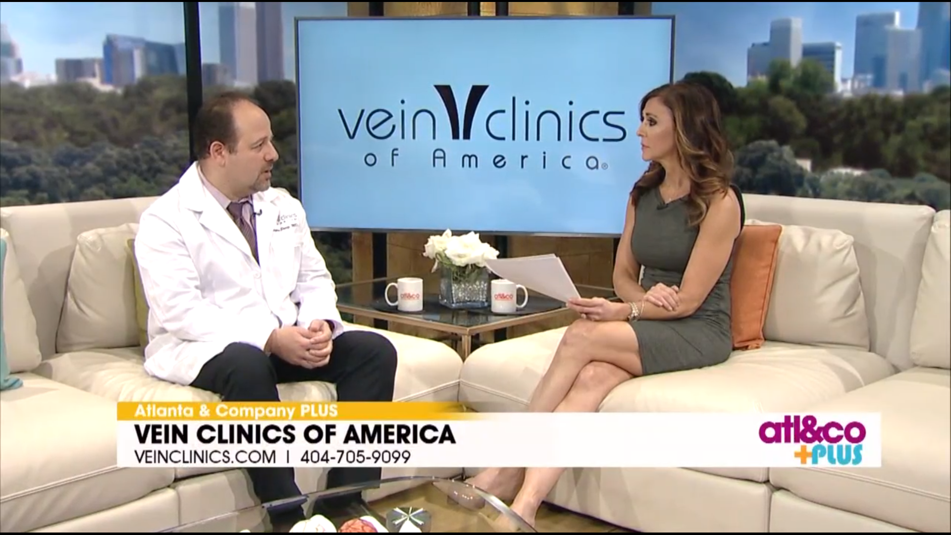 Learn about Vein Center Clinics of America on ‘Atlanta & Company’