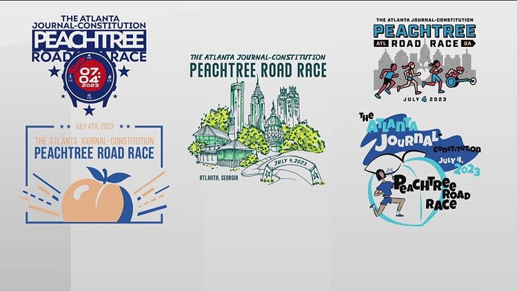 How you can help pick AJC Peachtree Road Race T-shirt design