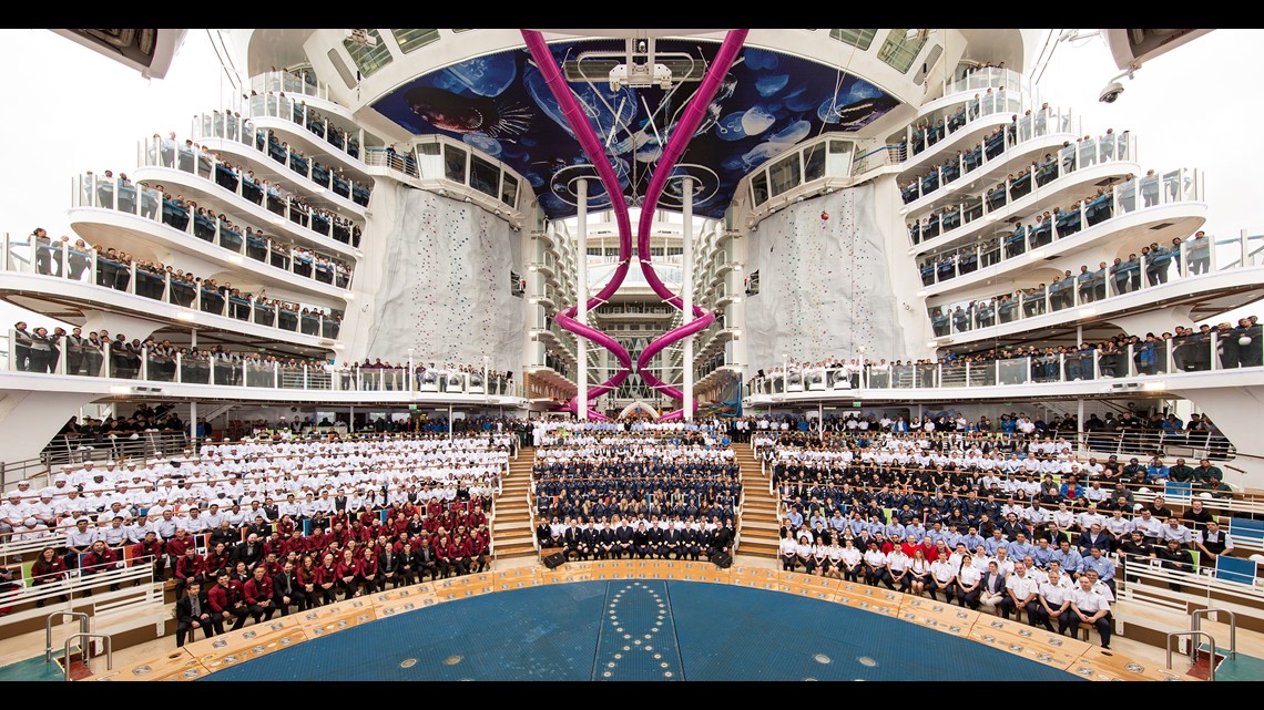It's here! Say hello to the largest cruise ship ever
