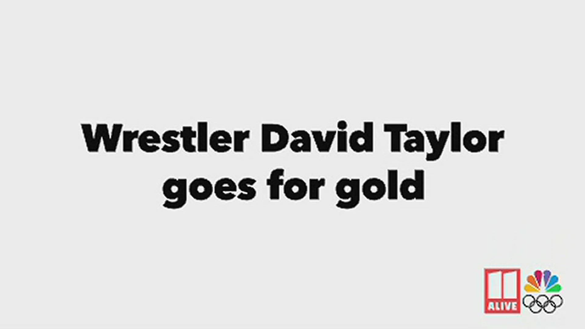 Taylor squared off with Iran's Hassan Yazdani in the gold medal match.