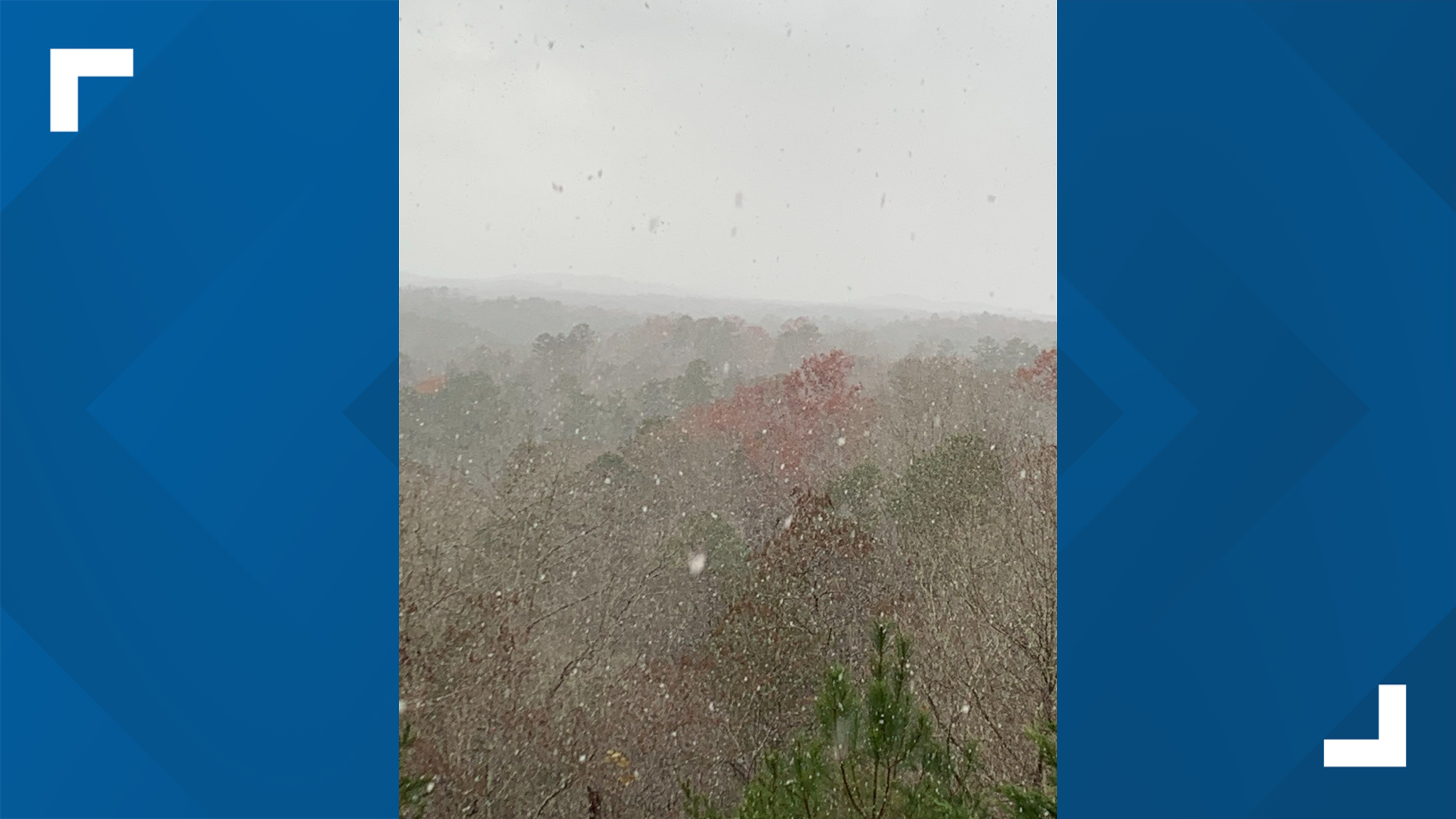 snow fall on Nov. 30