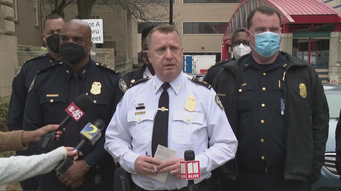 Atlanta officer shot, suspect in custody | 11alive.com