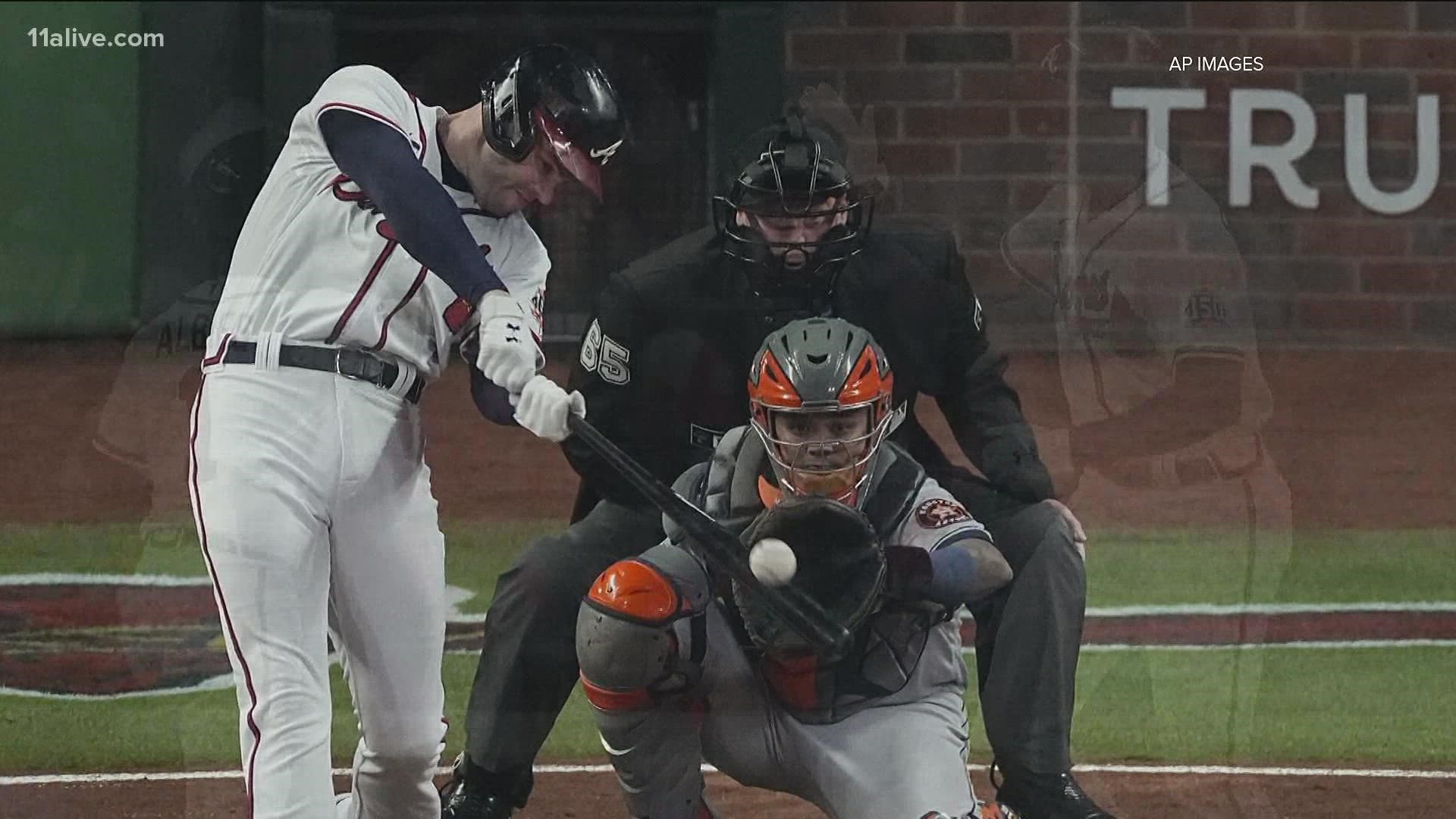 Photos: Astros beat Braves 9-5 in World Series Game 5