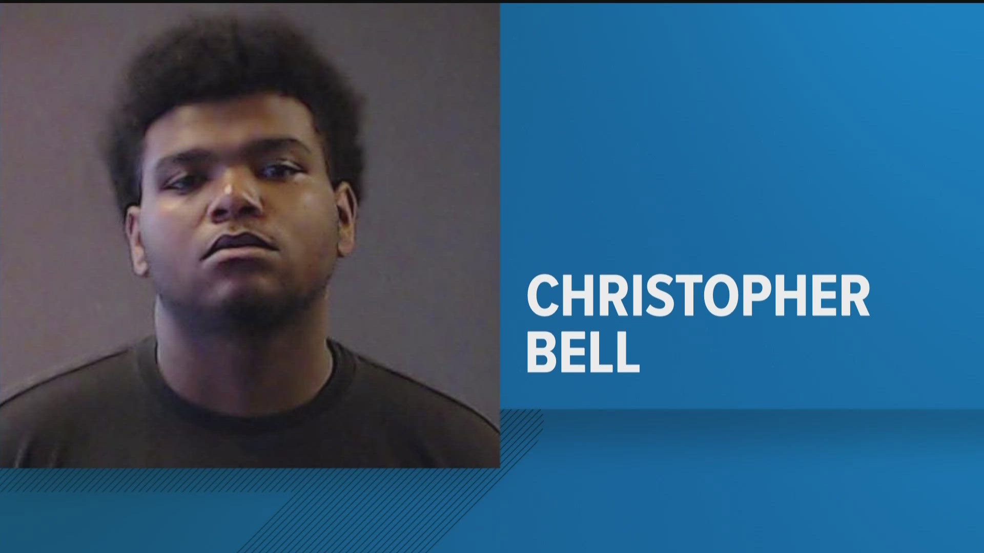 Christopher Bell, 19, is charged in the shooting death of the 15-year-old in Elbert County, Georgia.