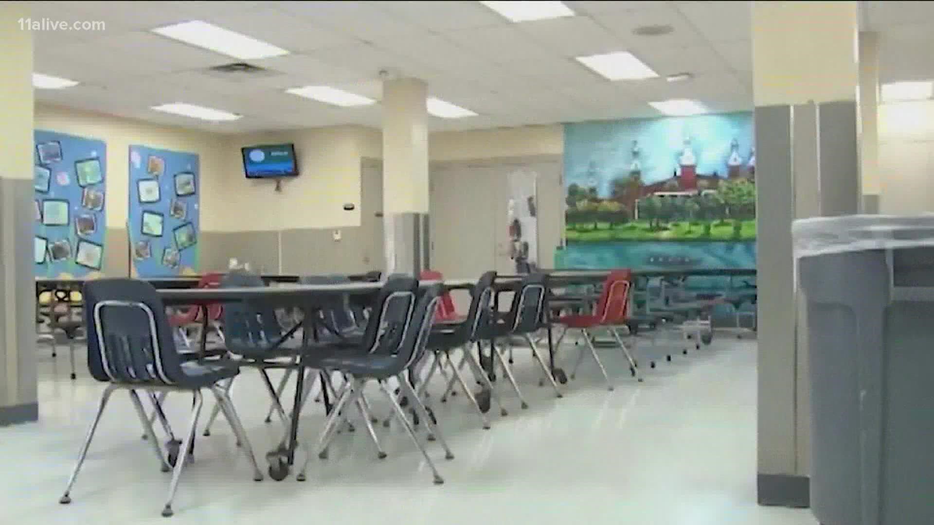 Two counties in southeast Georgia are closing schools and offices after recent outbreaks.