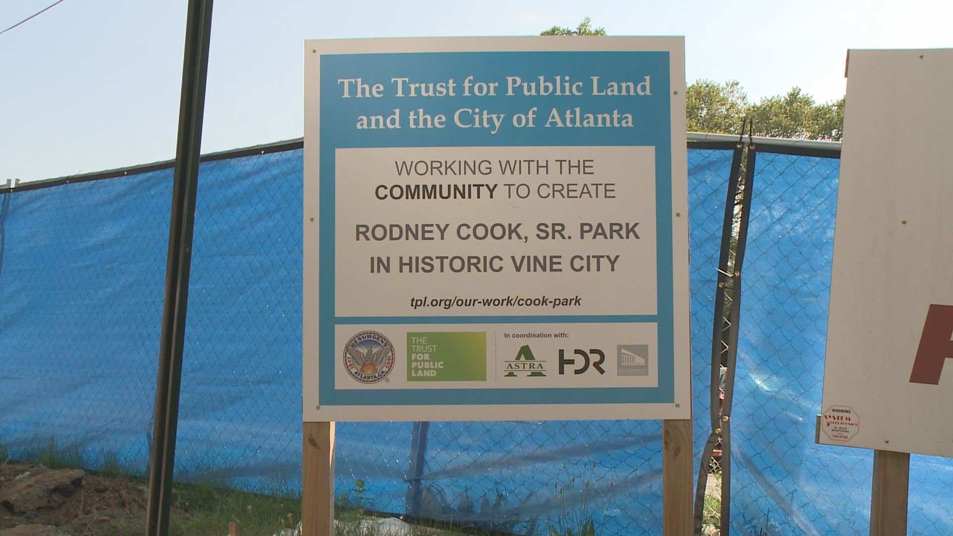 Some residents of a northwest Atlanta neighborhood want the city to consider re-naming a new park that hasn’t opened yet.