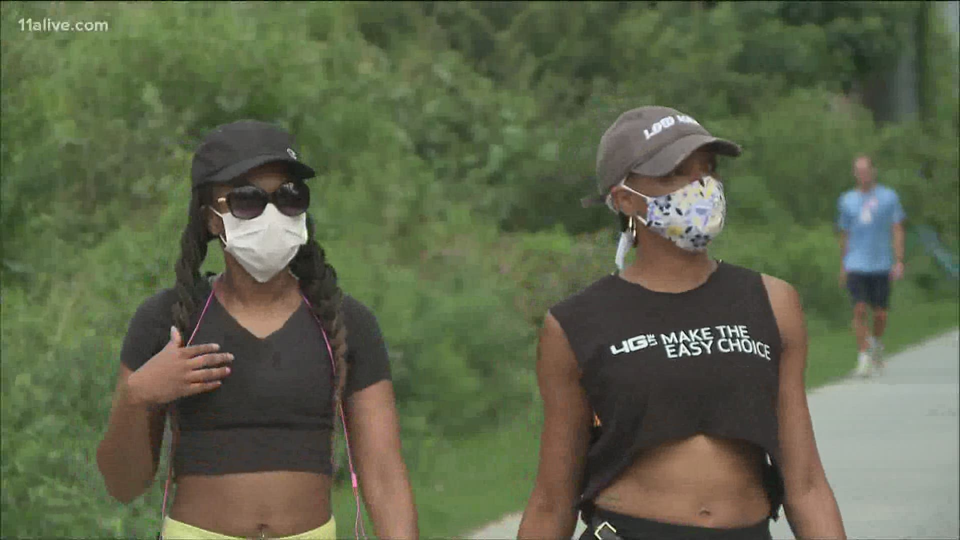 The city of Atlanta is now requiring you to wear a mask when out in public.
