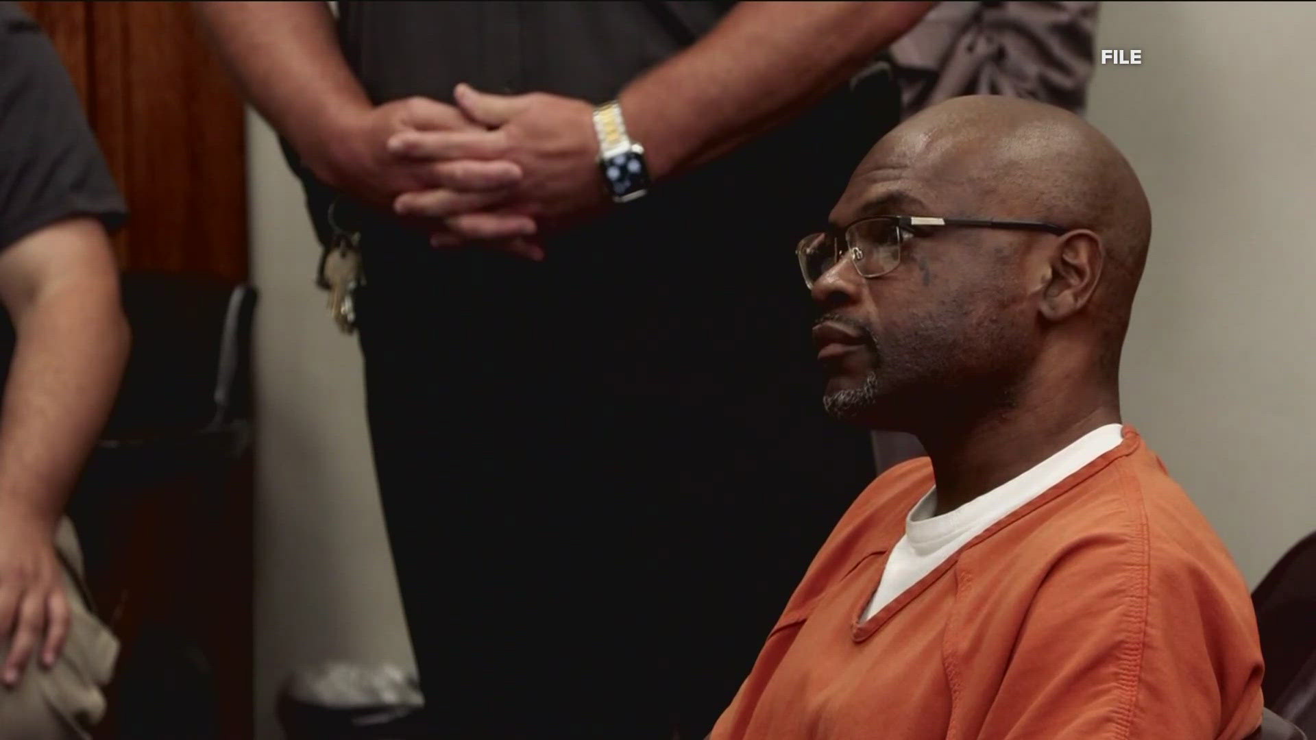 Edrick Faust was charged last year in the 2001 killing of University of Georgia law student Tara Baker.