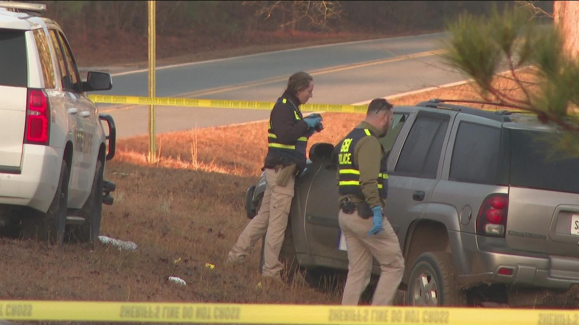 The Georgia Bureau of Investigation is looking into a shooting involving an officer in Coweta County.